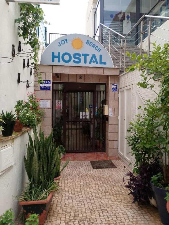 Entrance of Joy Beach B&B on Calle del Peligro, Torremolinos